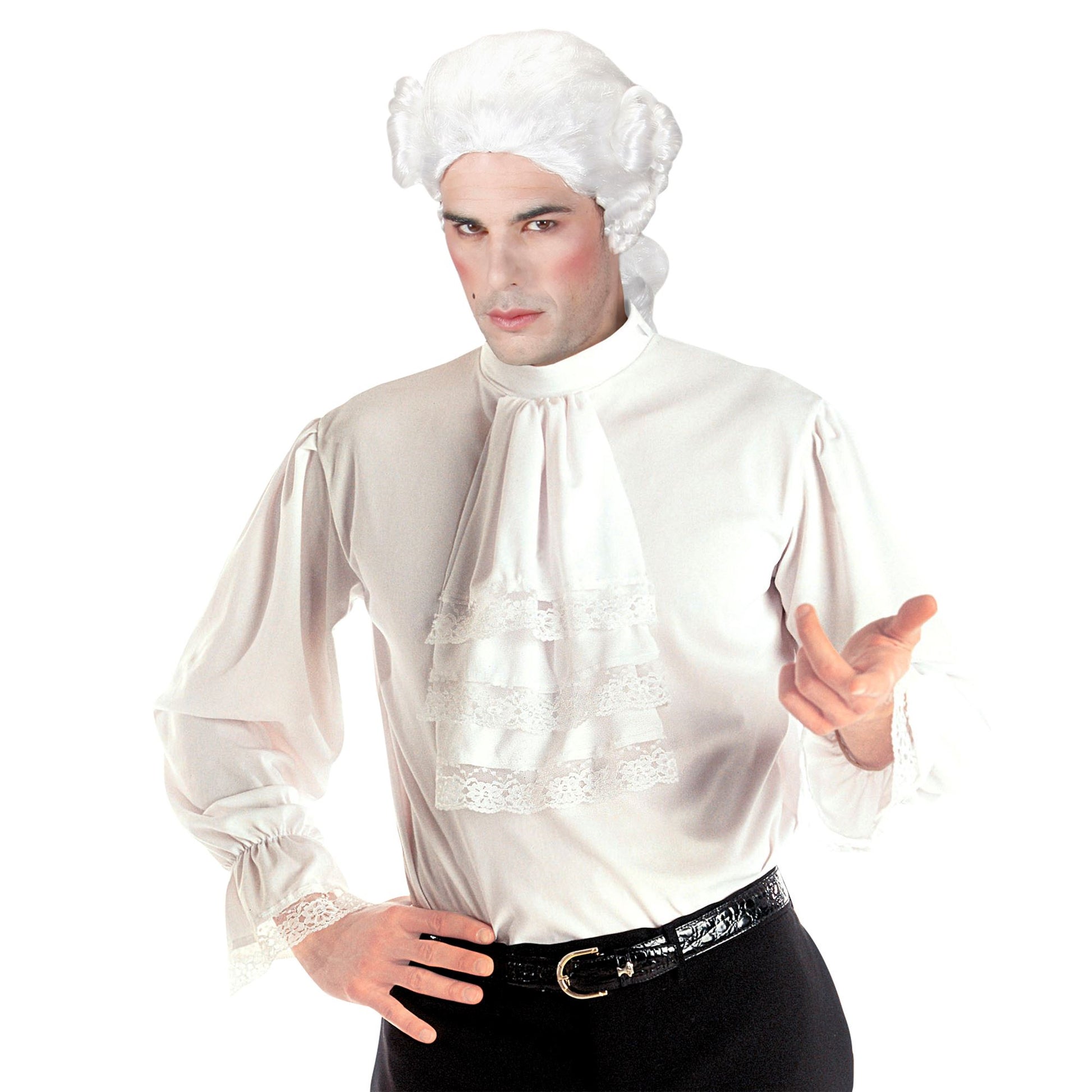"VAMPIR" (Hemd mit Jabot) – Detailansicht