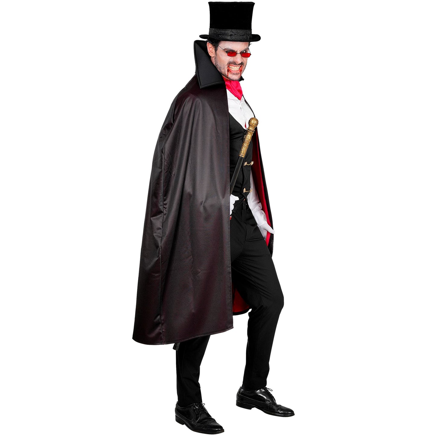 "VAMPIR" (Hemd mit Weste, Jabot, Umhang) – Ansicht 4