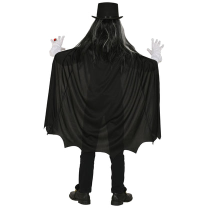 "VAMPIR" (Hemd mit Weste und Jabot, Umhang mit Kragen) – Ansicht 4