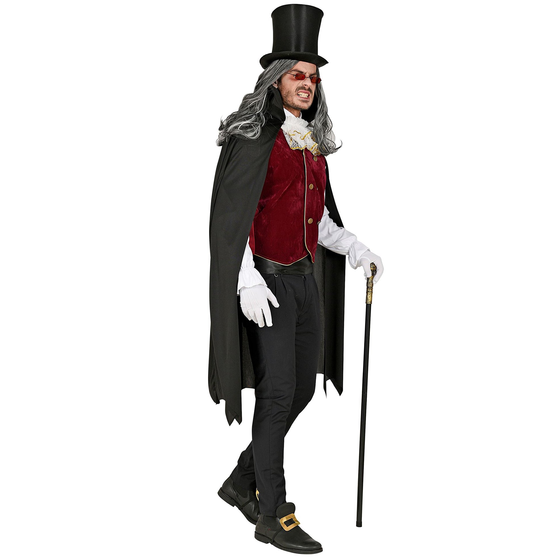 "VAMPIR" (Hemd mit Weste und Jabot, Umhang mit Kragen) – Ansicht 3