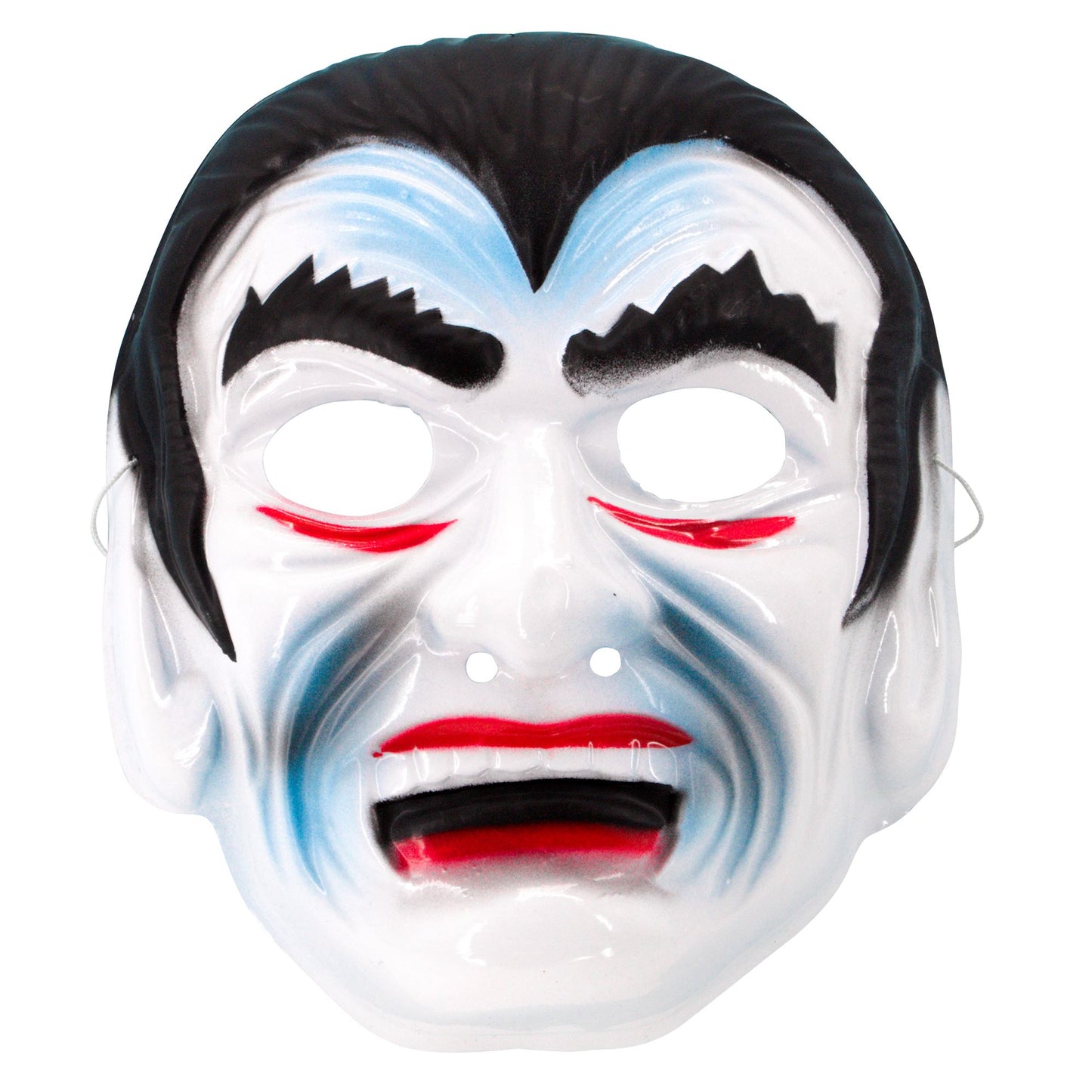 "VAMPIR MASKE" aus Plastik – Vorderansicht