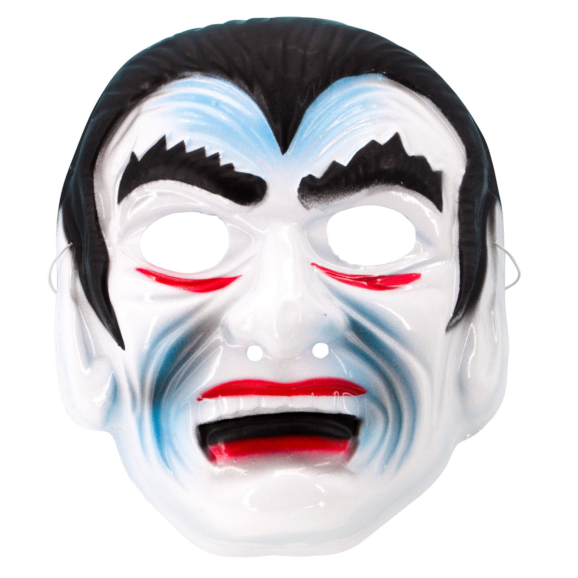 "VAMPIR MASKE" aus Plastik – Vorderansicht