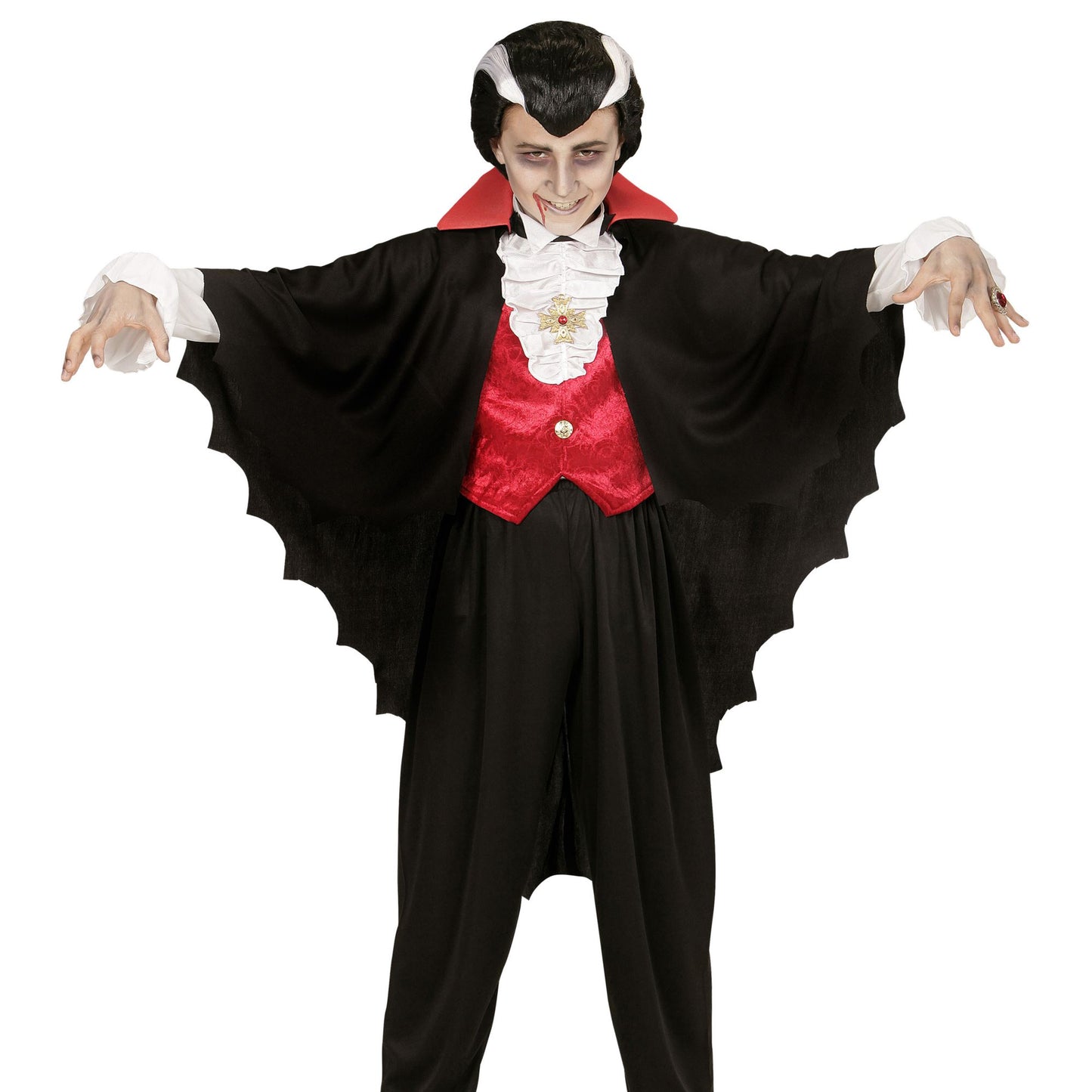 "VAMPIR" (Umhang) - 60 cm – Vorderansicht