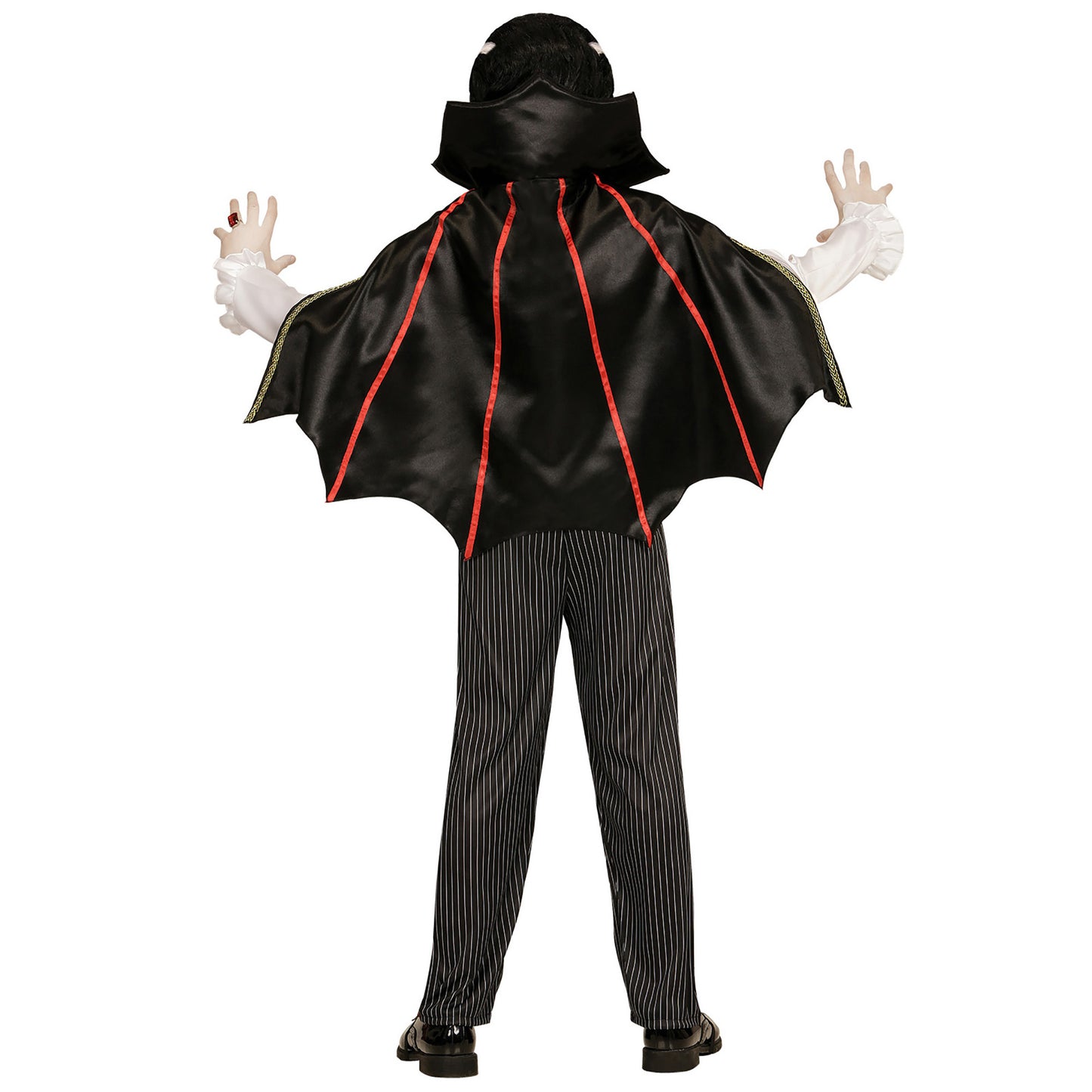 "VAMPIR" (Weste mit Hemd und Jabot, Hose, Umhang) – Ansicht 3