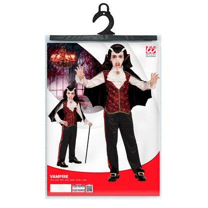"VAMPIR" (Weste mit Hemd und Jabot, Hose, Umhang) – Ansicht 4