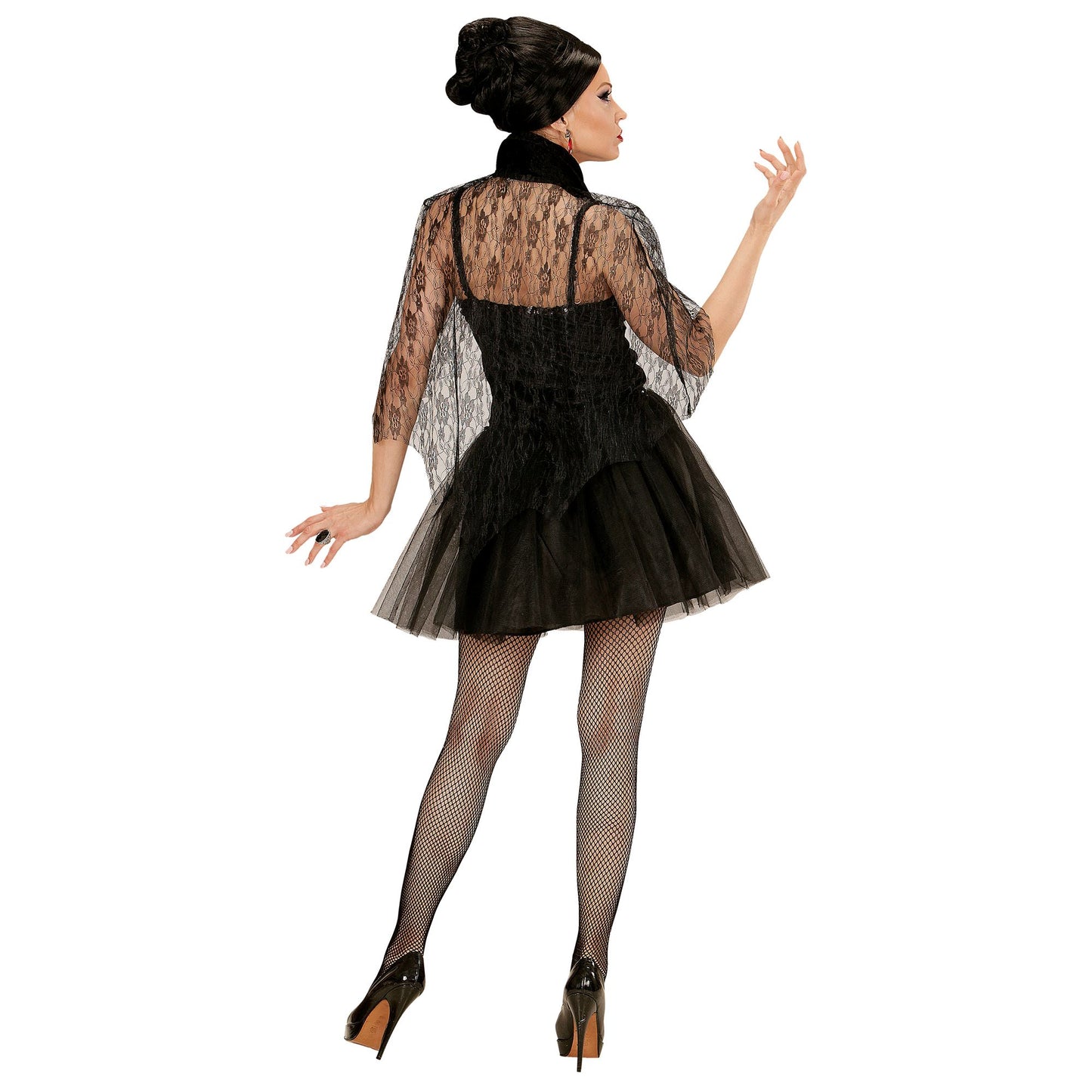 "VAMPIRESS" (Kleid mit Umhang) – Ansicht 3