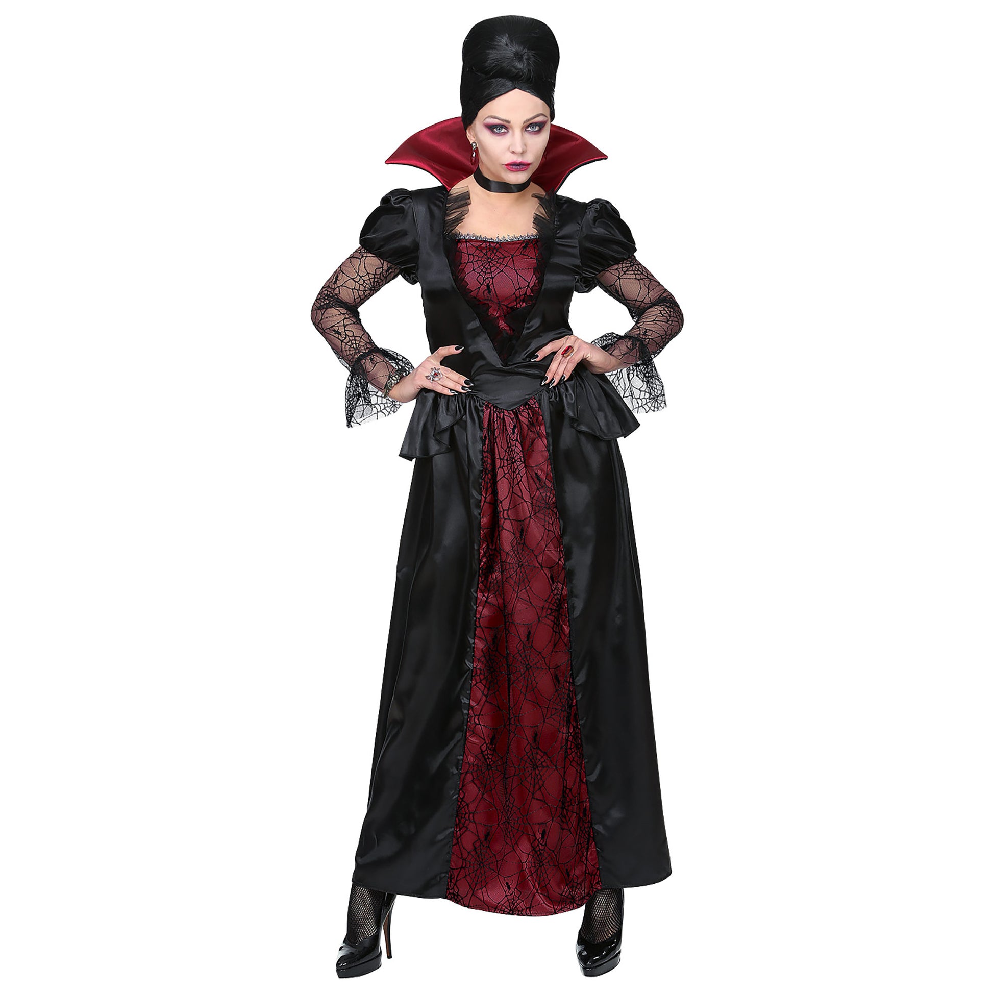 "VAMPIRIN" (Kleid, Halsband) – Vorderansicht