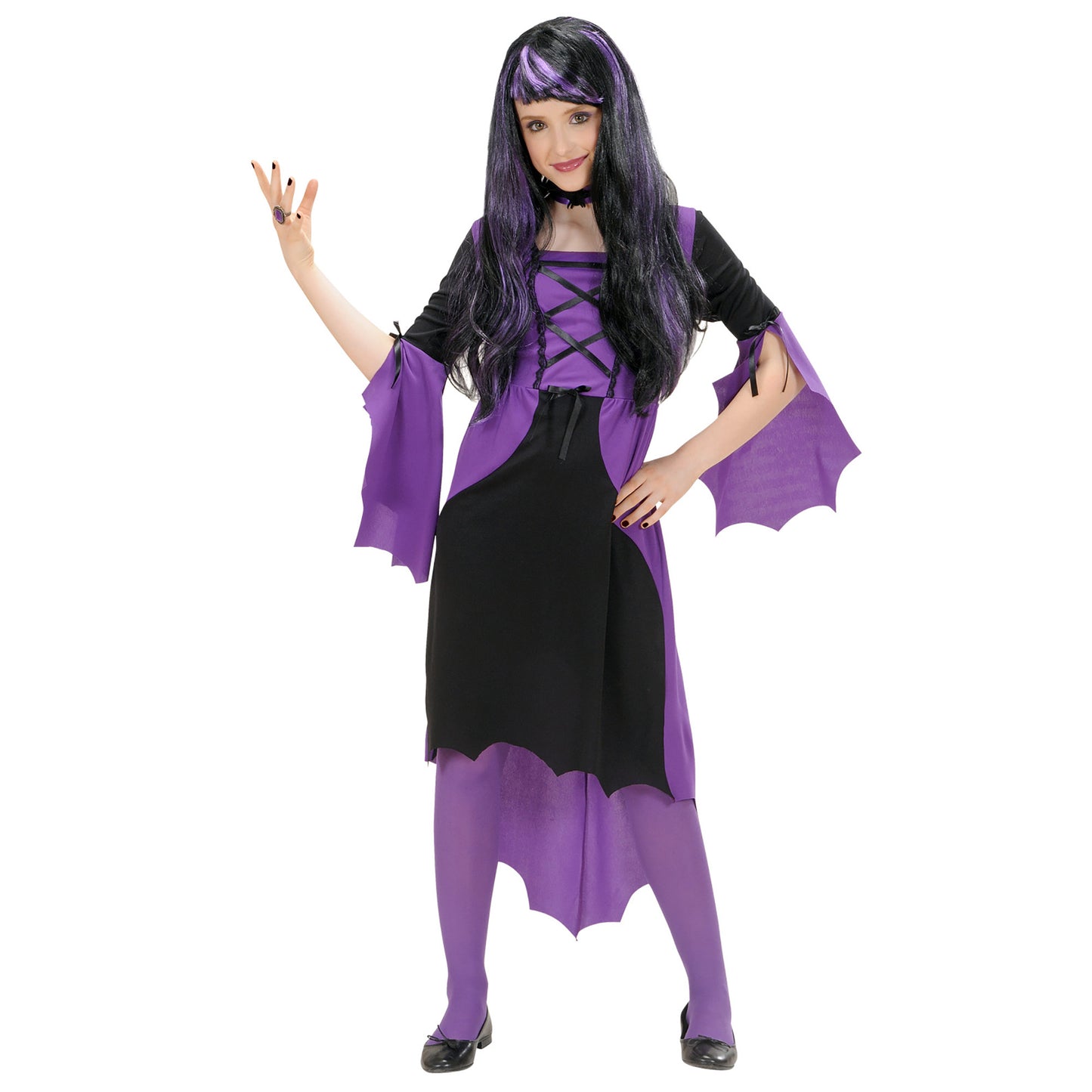 "VAMPIRIN" (Kleid, Halsband) – Vorderansicht