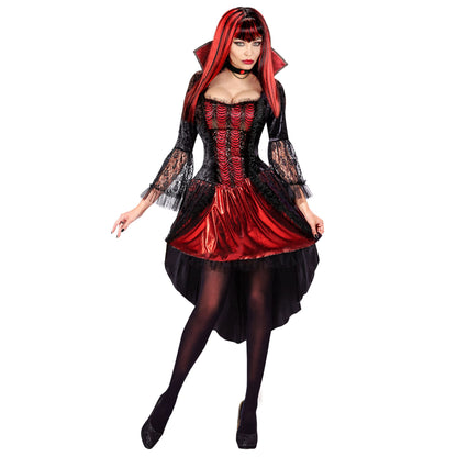 "VAMPIRIN" (Kleid, Halskette) – Vorderansicht