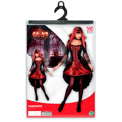 "VAMPIRIN" (Kleid, Halskette) – Detailansicht