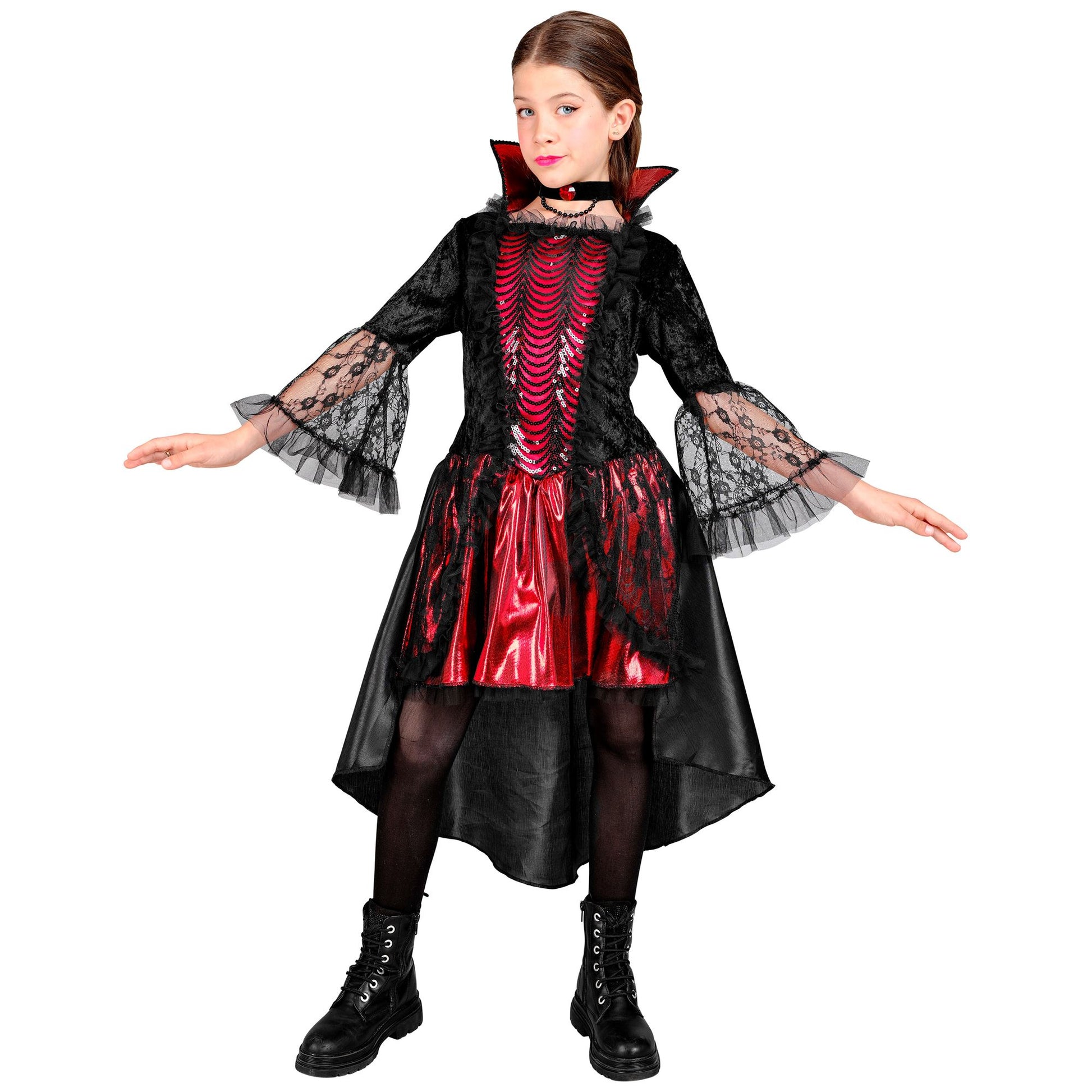 "VAMPIRIN" (Kleid, Halskette) – Ansicht 4
