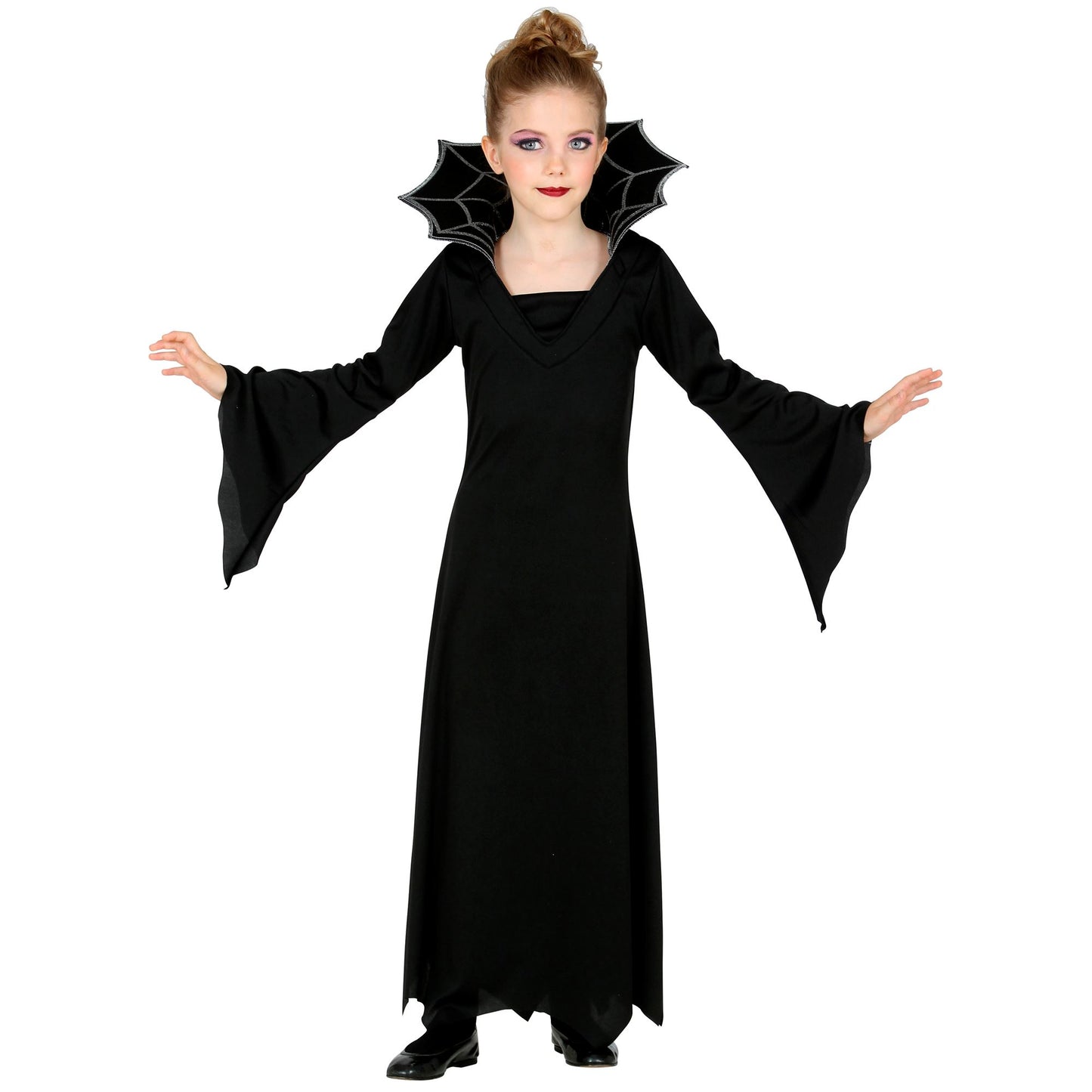 "VAMPIRIN" (Kleid, Kragen) – Vorderansicht