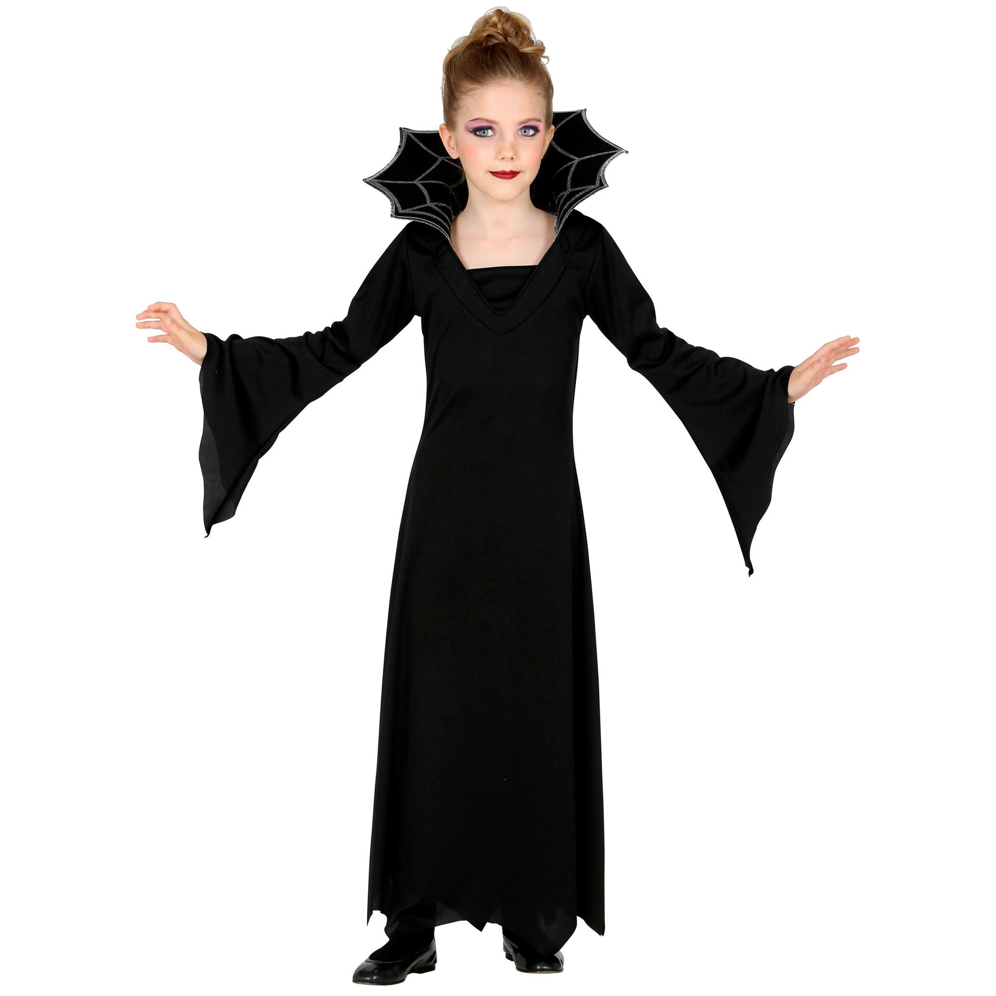 "VAMPIRIN" (Kleid, Kragen) – Vorderansicht