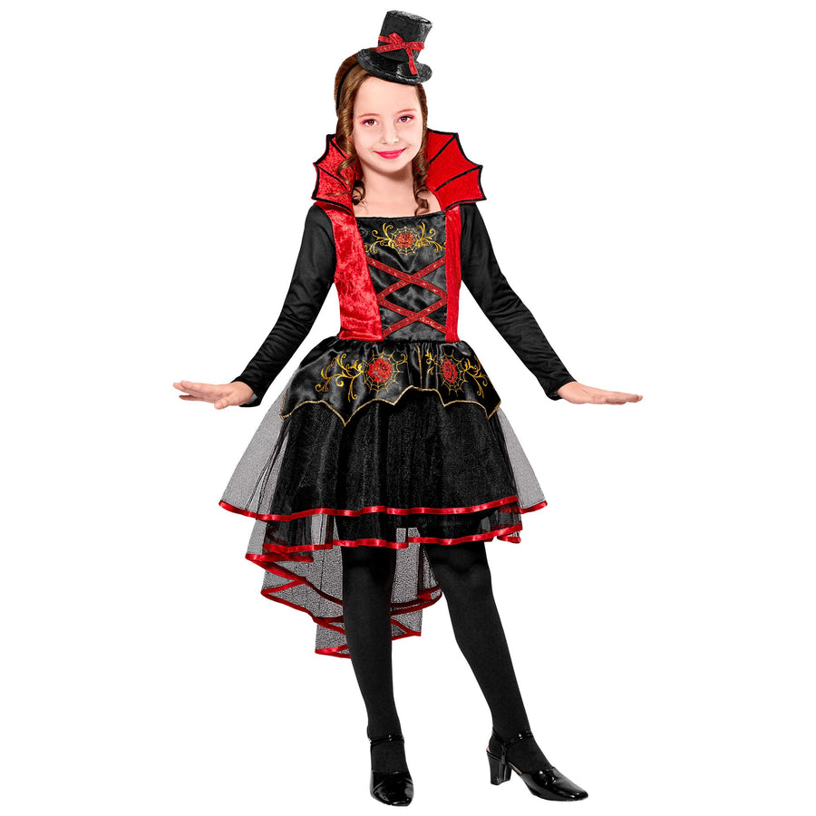 "VAMPIRIN" (Kleid, Minihut) – Vorderansicht