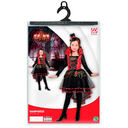 "VAMPIRIN" (Kleid, Minihut) – Detailansicht