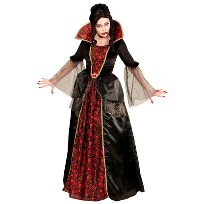 "VAMPIRIN" (Kleid mit Reifunterrock) – Vorderansicht