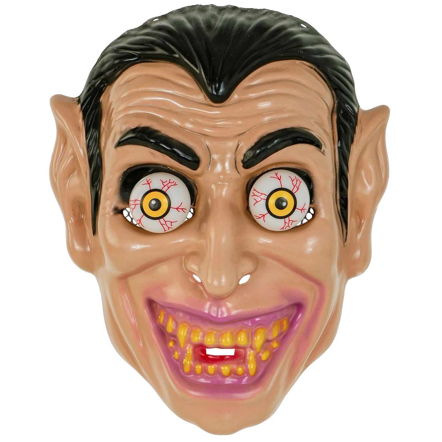 "VAMPIRMASKE MIT WACKELAUGEN AUS HARDPLASTIK" – Ansicht 3