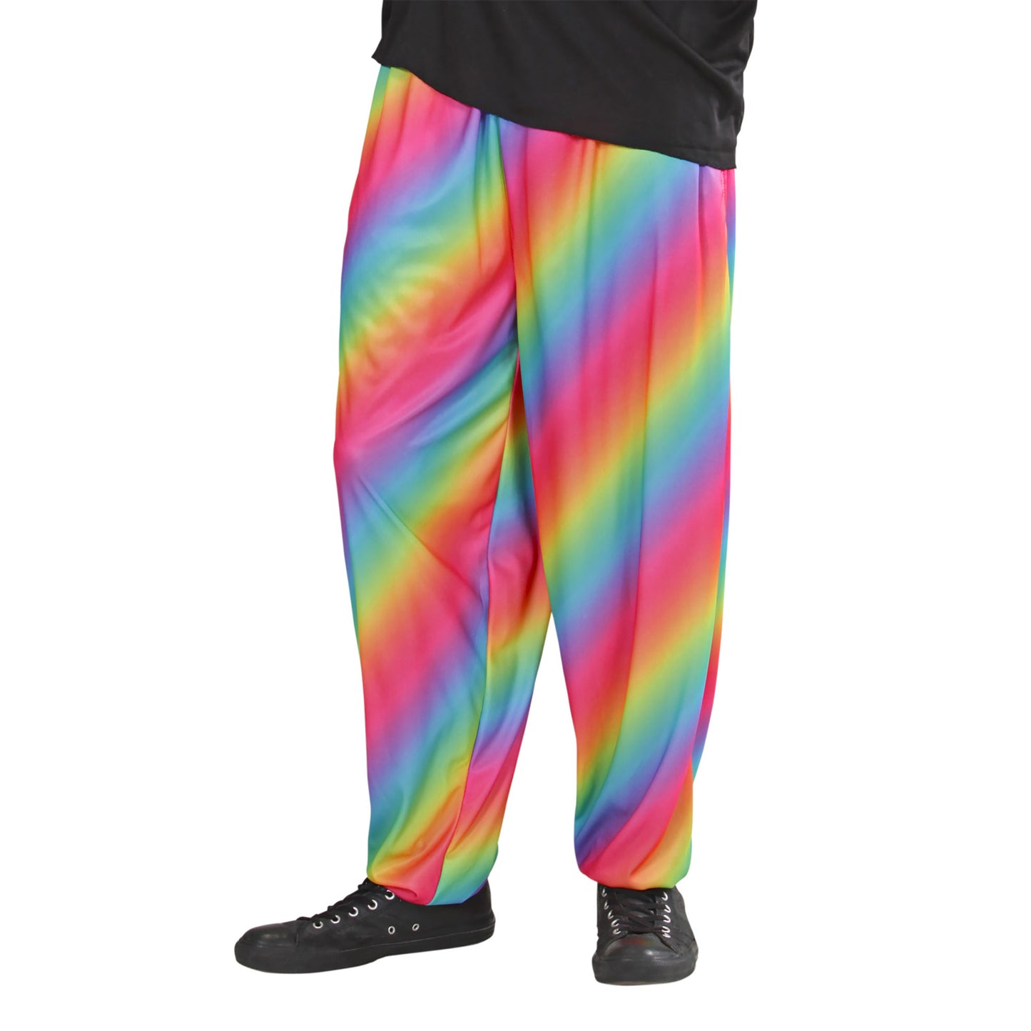 Ve 4 "HOSE 80er JAHRE - REGENBOGEN" – Vorderansicht
