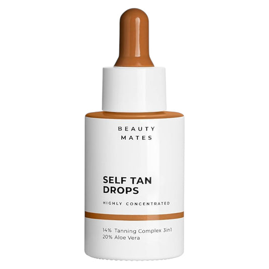Vegan Tan Vegan Tan, Dark Tan, Hydrieren, Selbstbräunungs-Tropfen, Für das Gesicht, 30 ml Regular