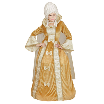 "VENEZIANISCHE EDELDAME" (Kleid mit Reifunterrock, Umhang) – Ansicht 3