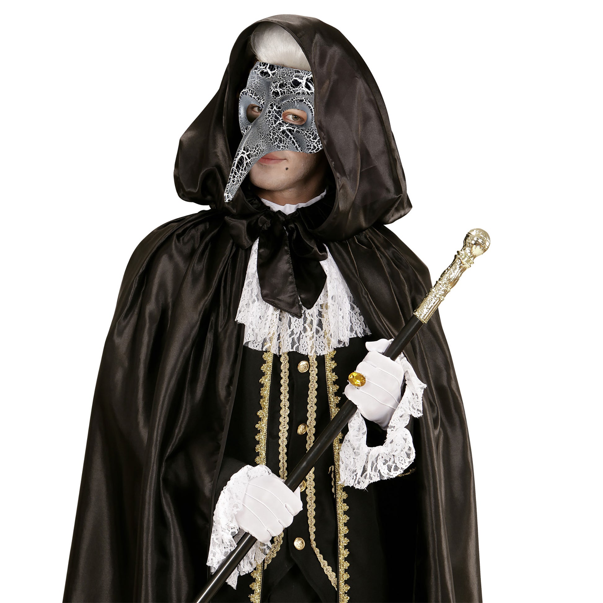 "VENEZIANISCHE MASKE MIT LANGER NASE" – Ansicht 3