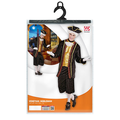 "VENEZIANISCHER ADLIGER" (Kasack mit Jabot, Hose, Hut) – Ansicht 4