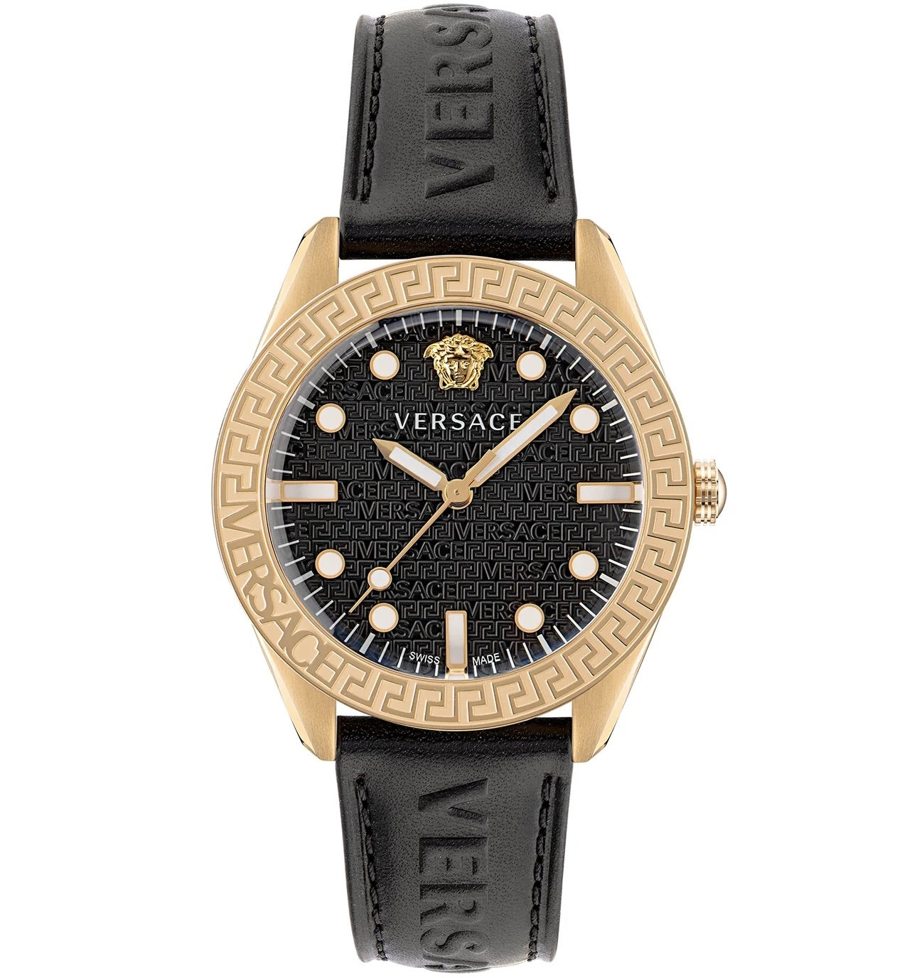 VERSACE GRECA DOME VE2T00222 Only Time - Armbanduhr 42 mm Gold