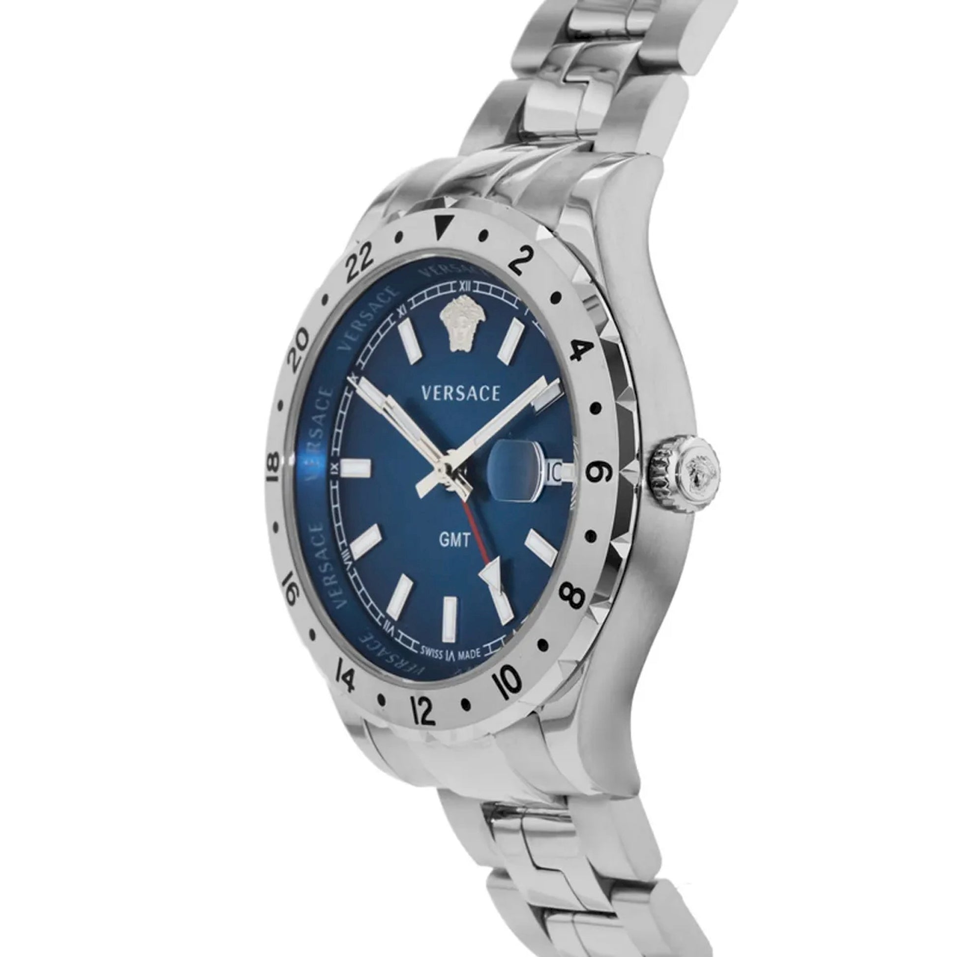 VERSACE HELLENYIUM GMT V11010015 Date - Made in: Switzerland Armbanduhr 42 mm ansicht-2