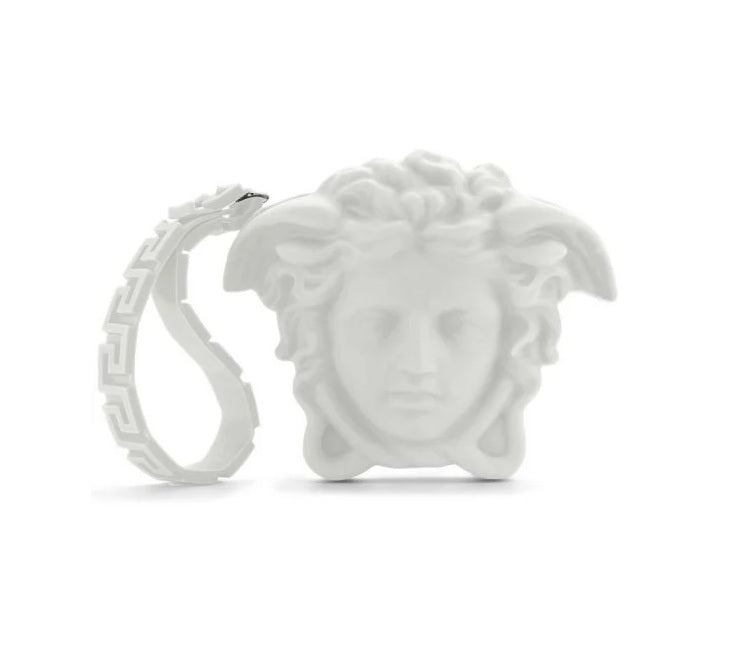 VERSACE Mod. MEDUSA POP + VERSACE WHITE SILICON PURSE VE6G00123 Only Time - Armbanduhr 39 mm Weiss ansicht-2