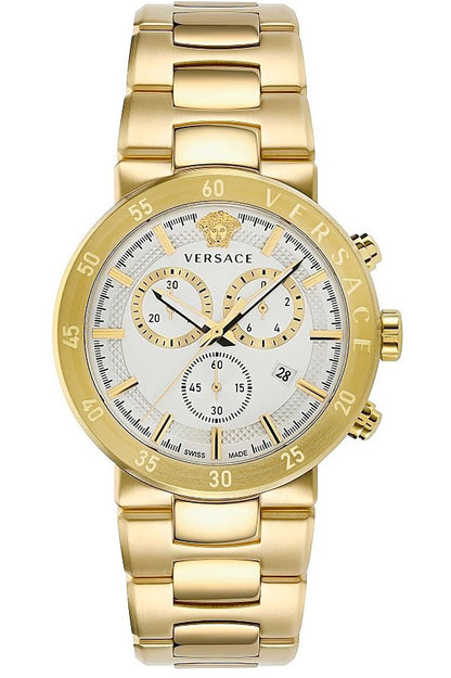 VERSACE URBAN MYSTIQUE VEPY00820 Multifunction Armbanduhr 43 mm Gold ansicht-3