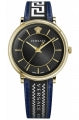 VERSACE V-CIRCLE VE5A01521 Only Time Armbanduhr 42 mm Gold ansicht-2