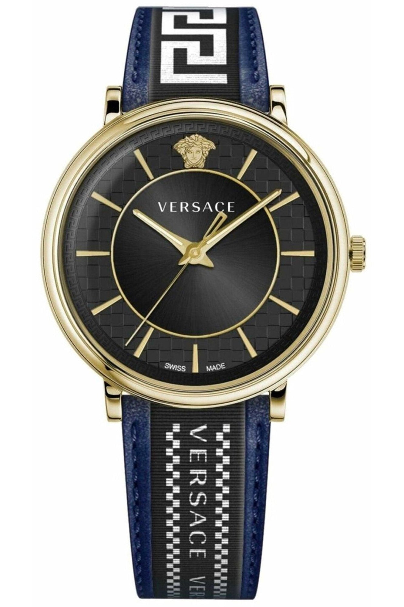VERSACE V-CIRCLE VE5A01521 Only Time - Armbanduhr 42 mm Gold