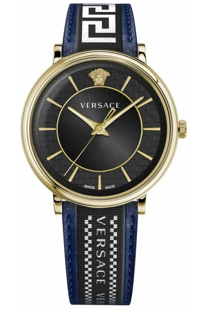 VERSACE V-CIRCLE VE5A01521 Only Time Armbanduhr 42 mm Gold