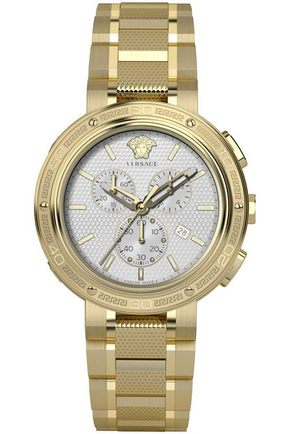 VERSACE V-EXTREME PRO VE2H00621 Chronograph Armbanduhr 46 mm Gold
