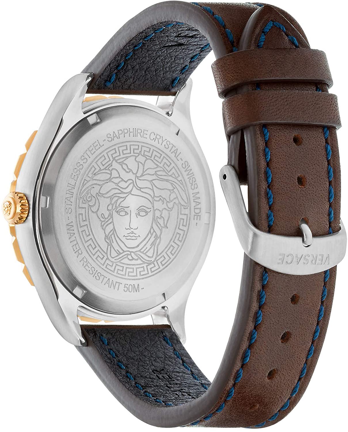 VERSACE V11080017 Analoguhr Armbanduhr 42 mm ansicht-3