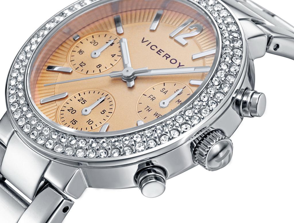 VICEROY NEW COLLECTION 42214-75 Day & Date Armbanduhr 36 mm