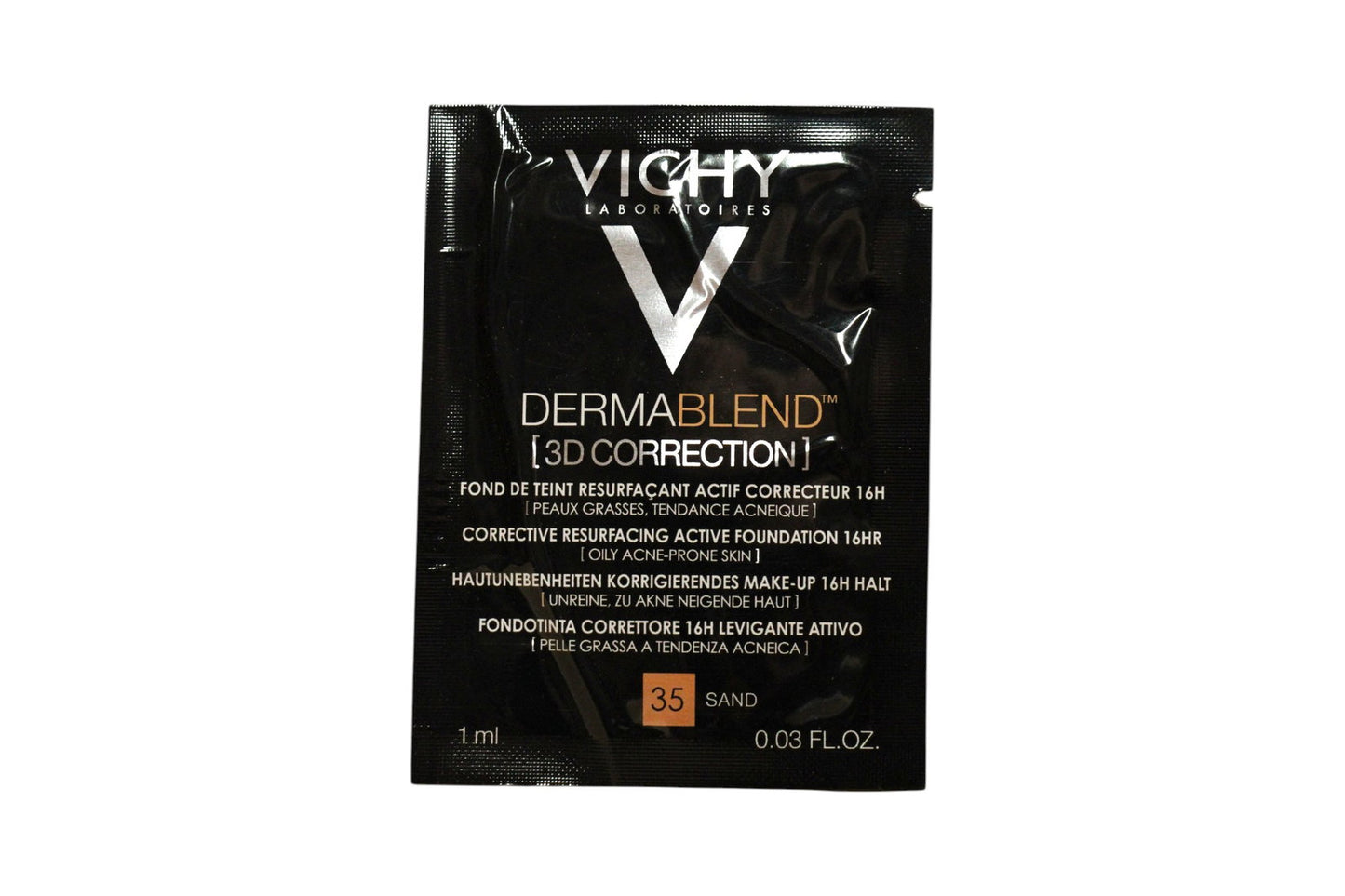 Vichy Vichy, DERMABLEND, Farbkorrektur, Flüssige Grundierung, 35, Sand, 1 ml *Muster Sample