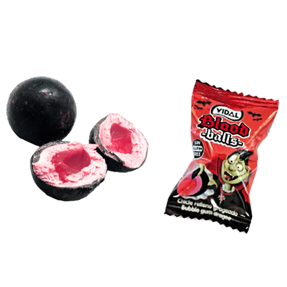 Vidal Blood Balls Kaugummidragees 200 Stück – Detailansicht