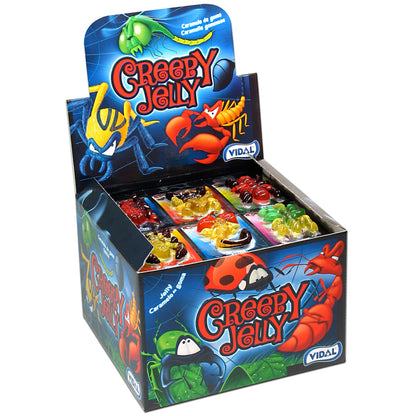 Vidal Creepy Jelly 6x11g Fruchtgummis in Insektenform
