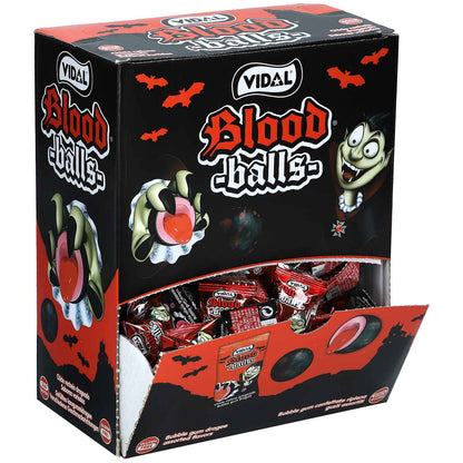 Vidal Blood Balls Kaugummidragees 200 Stück – Rückansicht