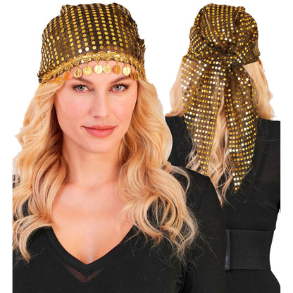 "VIELSEITIGES ACCESSOIRE MIT PAILLETTEN UND MÜNZEN" – Ansicht 3