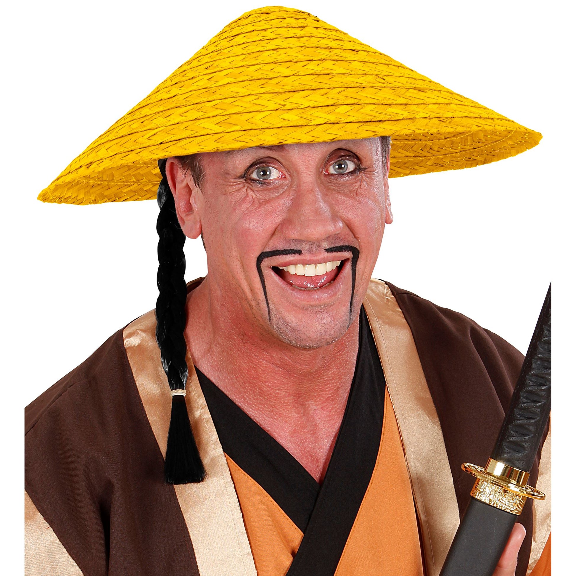 "VIETKONG STROHHUT GELB" – Ansicht 3