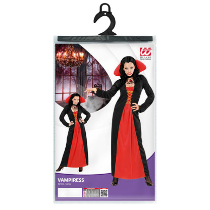 "VIKTORIANISCHE VAMPIRIN" (Kleid, Kragen) – Ansicht 3