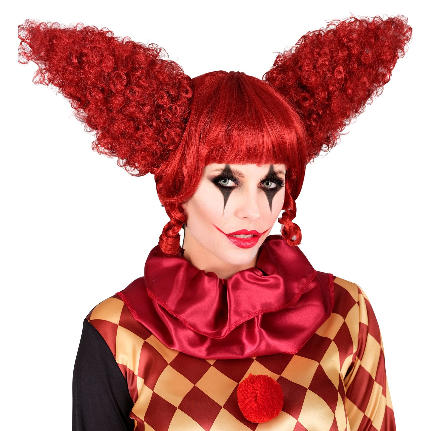"VINTAGE KILLERCLOWN PERÜCKE" in Box – Vorderansicht