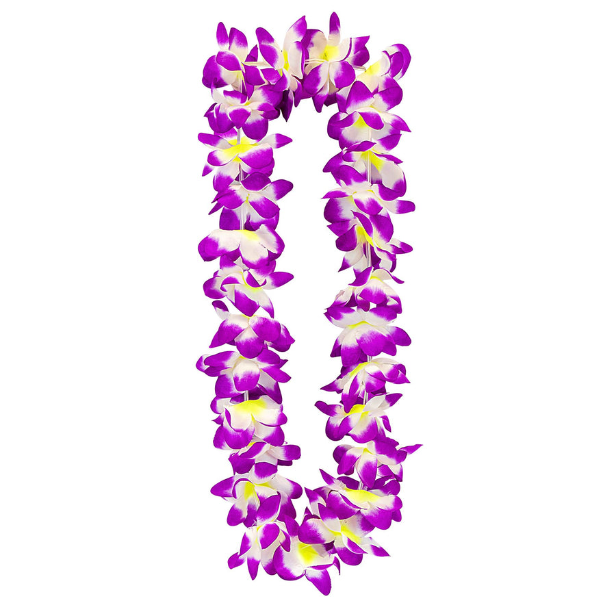 "VIOLETTE HAWAIIKETTE" – Vorderansicht