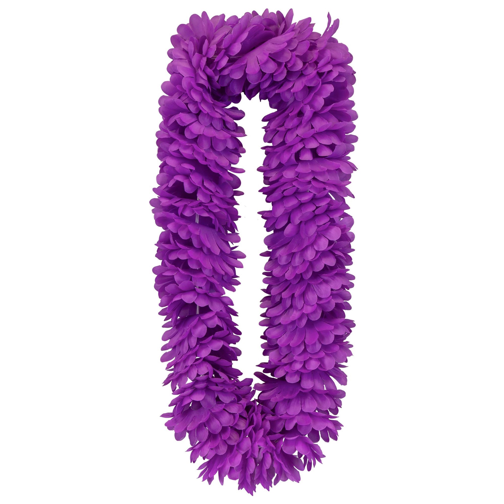"VIOLETTE HAWAIIKETTE" – Vorderansicht