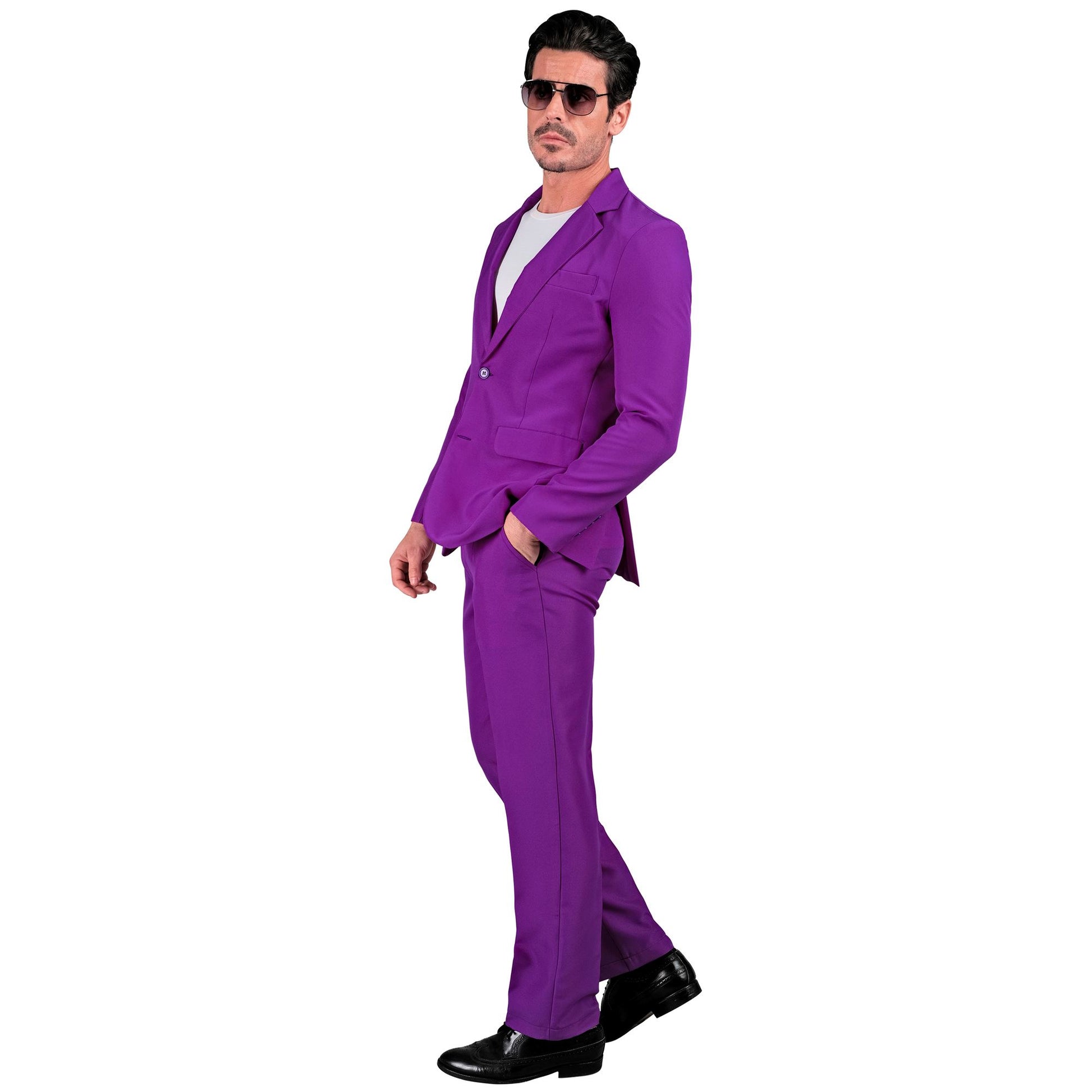 "VIOLETTER PARTY FASHION ANZUG" (Jackett, Hose) – Ansicht 3