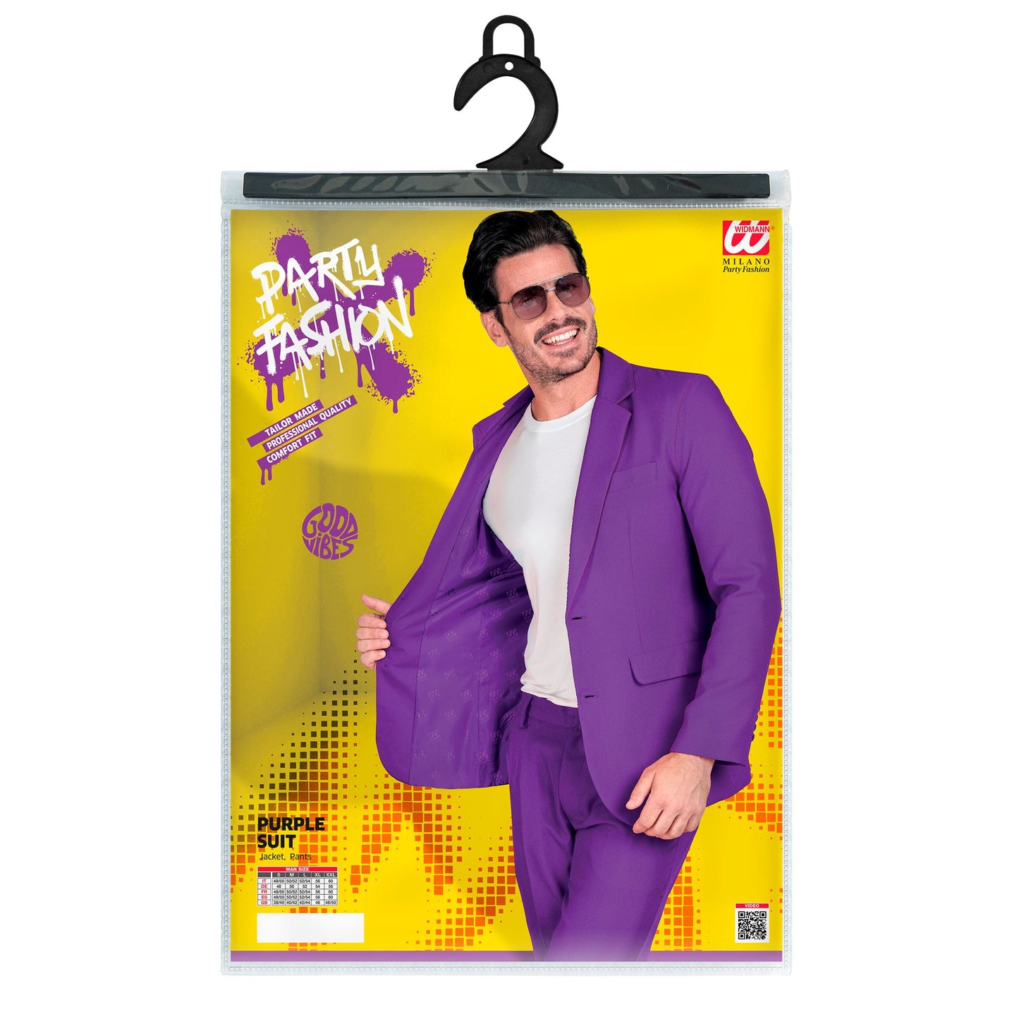 "VIOLETTER PARTY FASHION ANZUG" (Jackett, Hose) – Ansicht 5
