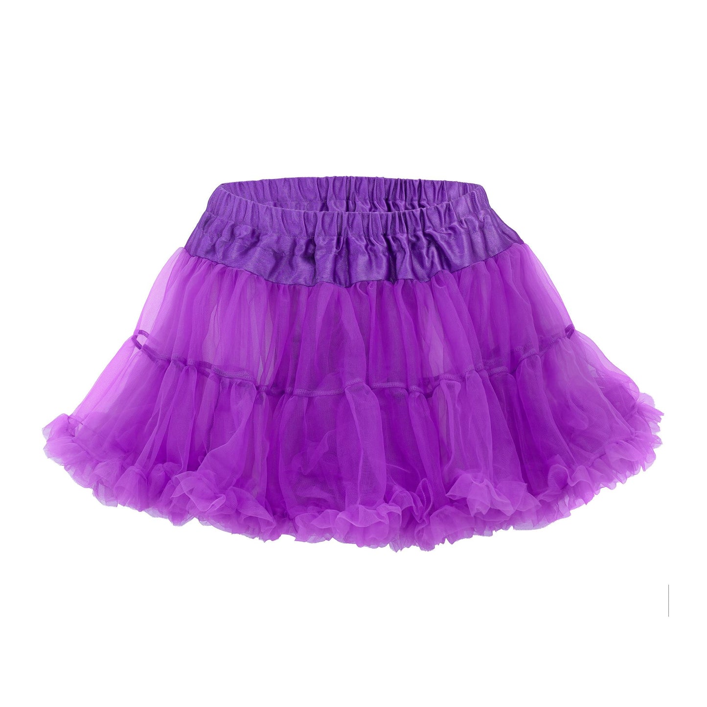 "VIOLETTER TUTU PETTICOAT" weicher mehrlagiger Tüll – Ansicht 4