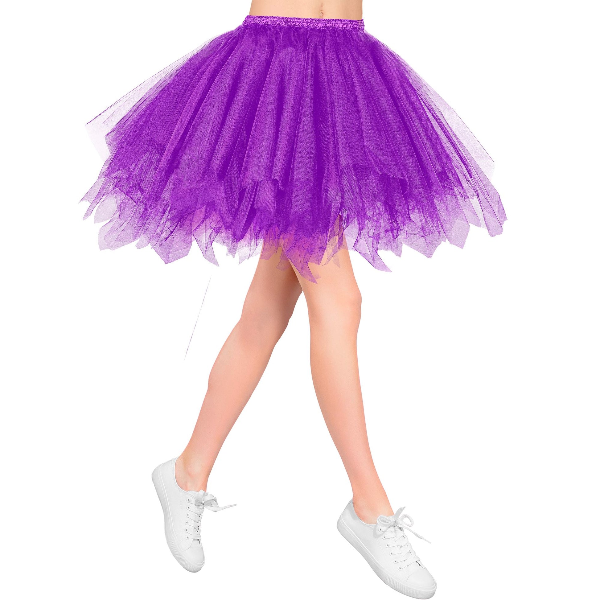 "VIOLETTES TUTU" mit Innentasche für LED-Lichter – Ansicht 3